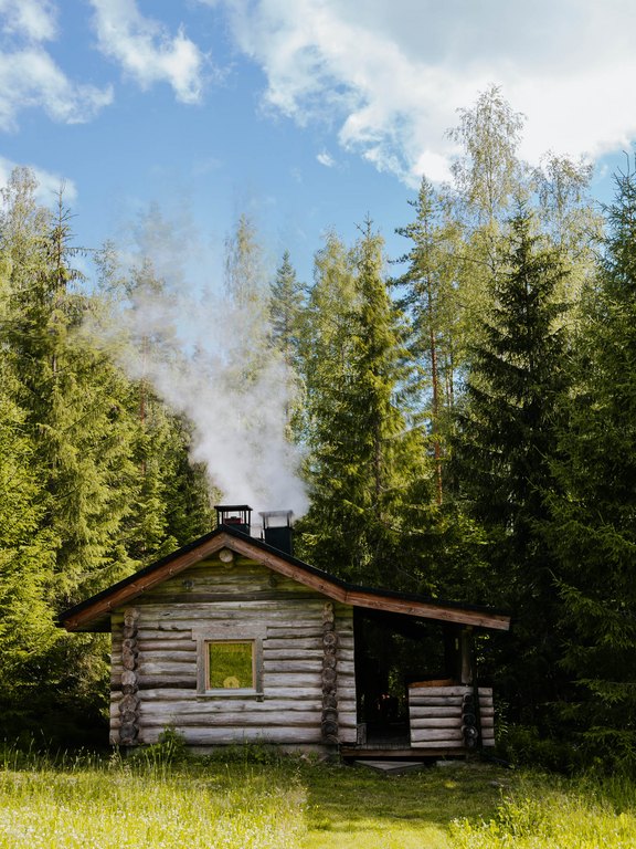 Kinkamon pirtti savusauna , smoke sauna