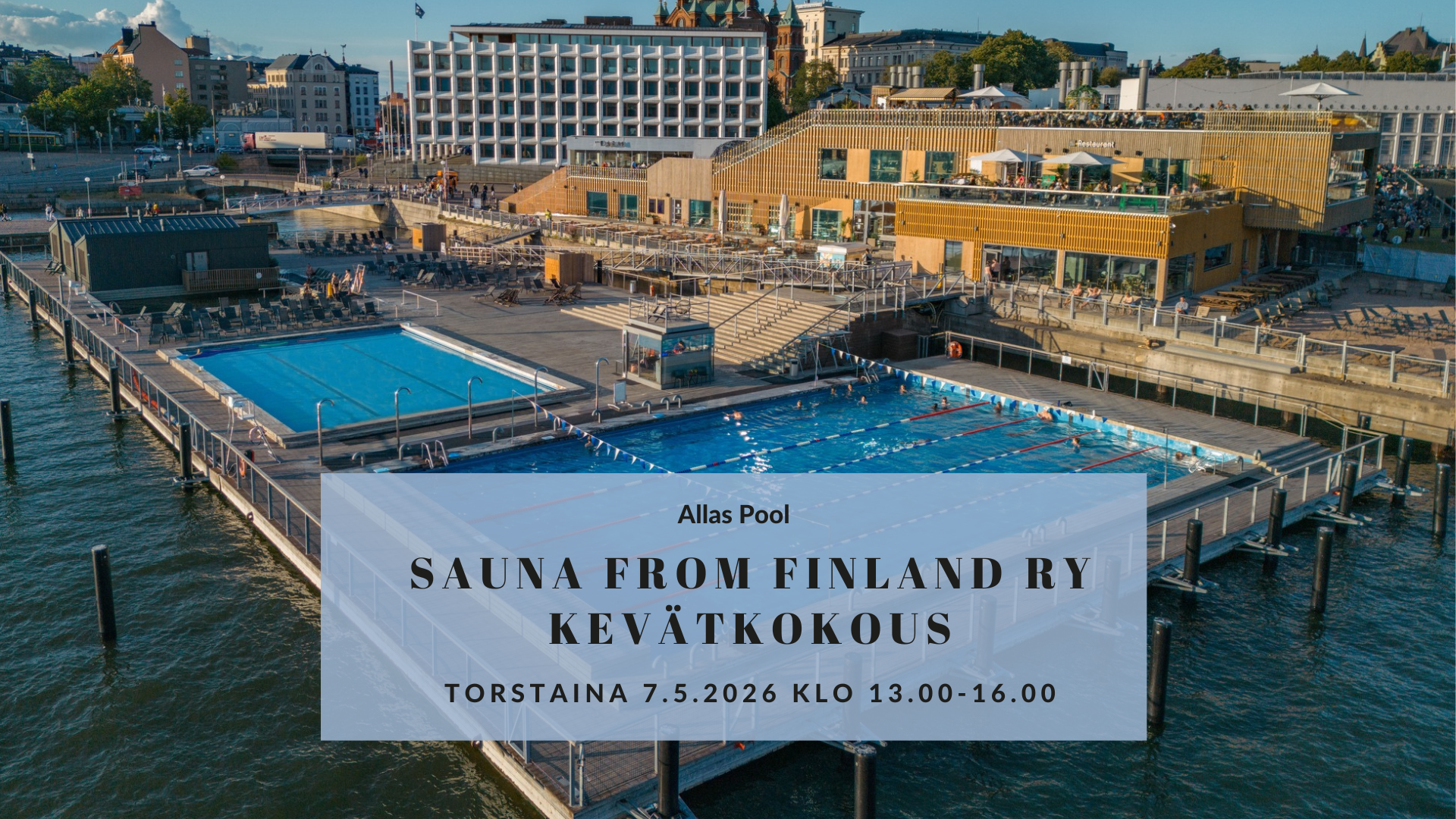 Sauna from Finland Ry:n Kevätkokous